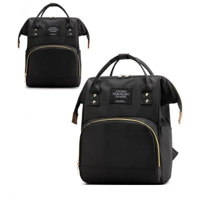 Torba, organizer, plecak dla mamy Czarny PLM10CZ