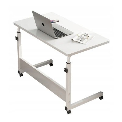 Mobilne biurko stolik pod laptop tablet, regulowane na kółkach STL03WZ2