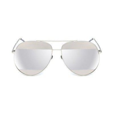 OKULARY LUSTRZANE AVIATORY - SREBRNE OK88WZ3