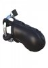 Stymulator-EXTREME SILICONE COCK BLOCKER BLACK