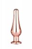 GLEAMING LOVE ROSE GOLD PLEASURE PLUG M