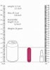 Mini Wibrator Mały Masażer Łechtaczki 10 Funkcji Pink