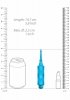 Circe - ABS Bullet With Sleeve - 10-Speeds - Turqiose