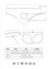 Vibrating Strap-on Thong with Removable Rear Straps - XL/XXL