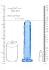 Straight Realistic Dildo with Suction Cup - 8'' / 20