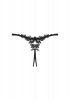 Celia Noir crotchless thong XL/2XL
