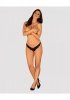 Bielizna-Ivannes figi czarne   S/M