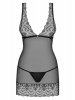 Bielizna-Firella koszulka czarna  S/M
