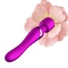 Wibrator 2w1 Stymulator Punktu G Łechtaczki USB Purple