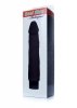 Żylasty Penis Dildo Wibrator 22 cm Real Black