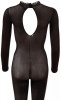 BODYSTOCKING KOMBINEZON ZMYSŁOWY SIATECZKA OTWARTY KROK  M/L