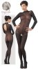 BODYSTOCKING KOMBINEZON ZMYSŁOWY SIATECZKA OTWARTY KROK  M/L