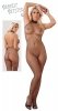 SIATECZKOWY SEKSOWNY KOMBINEZON BODYSTOCKING S/M
