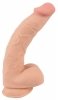 Dildo z ruchomą skórą 24,7cm Nature Skin