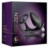 Korek analny silikonowy z wibracjami 14 cm i pierścień RO-ZEN Rocks Off