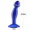Flawless Clear Prostate Plug 16,5 cm Blue