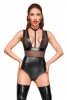 Body z chokerem XXL Noir Handmade
