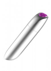 Podręczny Masażer z Potężnymi Wibracjami Silver USB