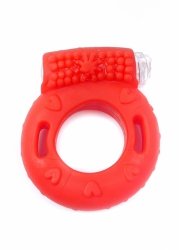 Pierścień Erekcyjny Na Penisa Wibracje Red