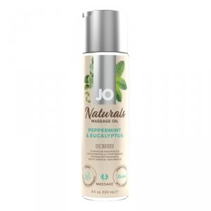 System JO - Naturals Massage Oil Peppermint & Eucalyptus 120 ml