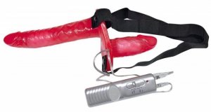 Proteza-BK Vibr.Strap-On Duo