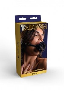 Rose Ball Gag with Plug