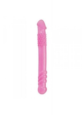 Dildo-PERFECT DOUBLE DONG. PREMIUM TPE MATERIAL.