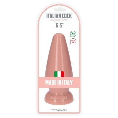 Plug-Italian Cock 6,5&quot;&quot;Flesh