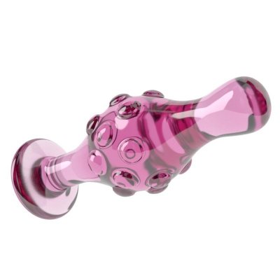 4.5&quot; Glass Romance Pink