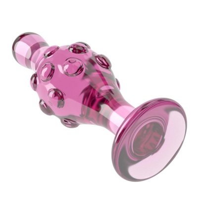 4.5&quot; Glass Romance Pink