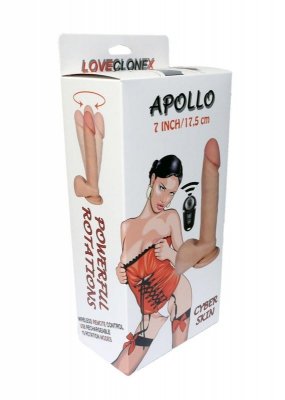 Wibrator Naturalny Penis z Jądrami Pilot 20,5 cm
