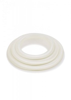 Tri-Rings White