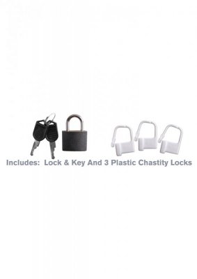 Hardcore Silicone Cock Block Black