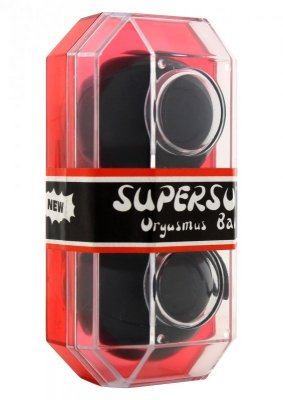 Kulki-PVC DUOTONE BALLS BLACK