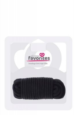 Wiązania-BONDX LOVE ROPE 10M BLACK