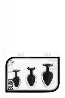 LUXE BLING PLUGS TRAINING KIT RED GEMS