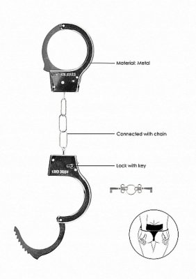 Beginner&quot;&quot;s Handcuffs - Metal