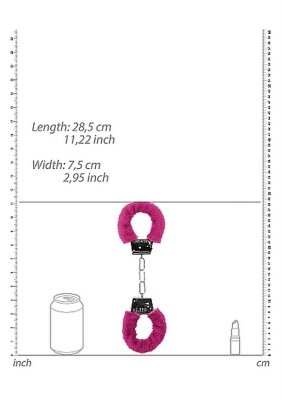 Beginner&quot;&quot;s Handcuffs Furry - Pink
