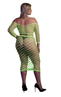 Long Sleeve Crop Top and Long Skirt  XL/XXXXL