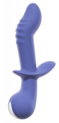 Wielofunkcyjny Wibrator Pochwa Łechtaczka 2 Silniki 21,6cm