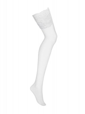 Bielizna-810-STO-2 pończochy białe L/XL