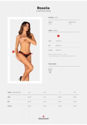 Roxelia stringi otwarte XL/2XL