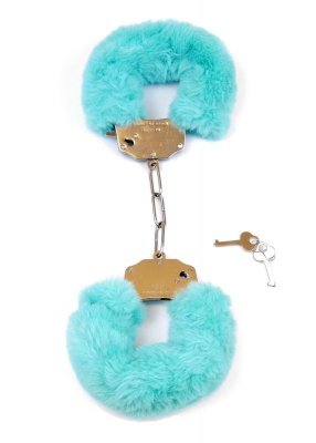 Pluszowe Kajdanki Furry Cuffs Blue