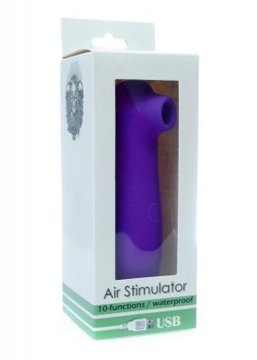 Wibrator Powietrzny Masażer Stymulator Łechtaczki Purple