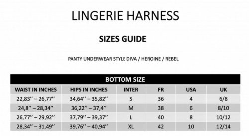 Wygodne Majtki uprząż Strap-on-me - XL