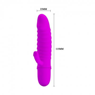 Wibrator Króliczek 11 cm 10 Trybów Purple