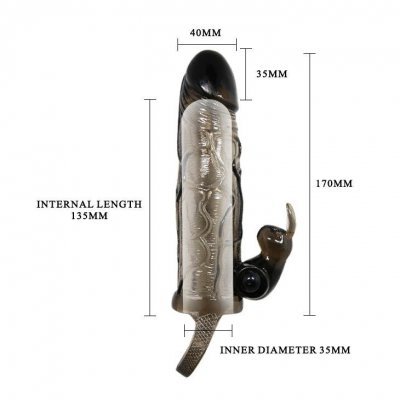 BAILE - BRAVE MAN SMOKE 5,91&quot; MULTI-SPEED vibration