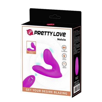 PRETTY LOVE - Melvin, 12 vibration functions Memory function Wireless remote control