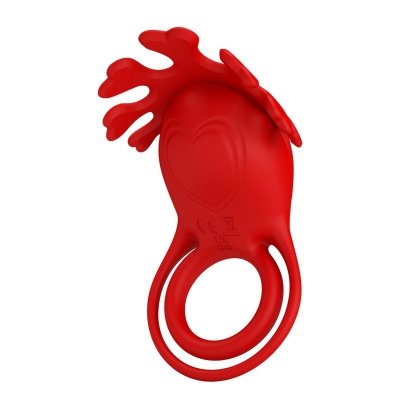 WIBRUJĄCY PIERŚCIEŃ EREKCYJNY RING DO ŁECHTACZKI