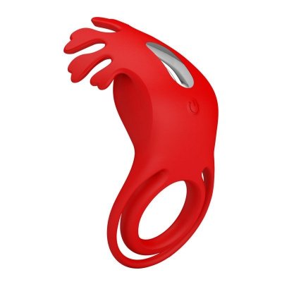 WIBRUJĄCY PIERŚCIEŃ EREKCYJNY RING DO ŁECHTACZKI